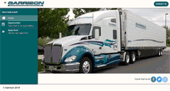 Desktop Screenshot of garrisontrans.com