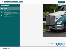 Tablet Screenshot of garrisontrans.com